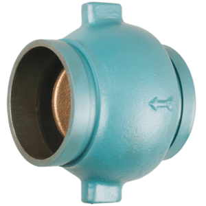 NIBCO Check Valve - Lead-Free, Cast Iron, Silent, Grooved-FIG No-G-920-W-LF