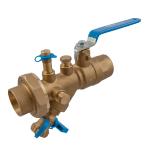 NIBCO Combination Ball Valve - Solder Ends, w Union, Integral Strainer, Test Point & Drain Valve-FIG No- S-1820