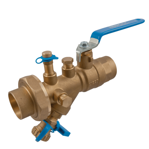 NIBCO Combination Ball Valve – Solder Ends, w/Union, Integral Strainer ...