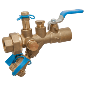 NIBCO Combination Ball Valve - Threaded Ends, w Union, Integral Strainer, Test Point & Drain Valve-FIG No- T-1820