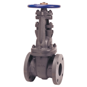 NIBCO Gate Valve - Class 125, Cast Iron, All Iron Trim, Flanged-F-617-ON