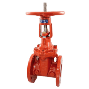 NIBCO Gate Valve - Ductile Iron, Fire Protection, Resilient Wedge-FIG No-F-607-RWS