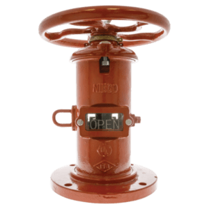 NIBCO Indicator Post - Wall Post, Fire Protection-FIG No-NIP-2AW