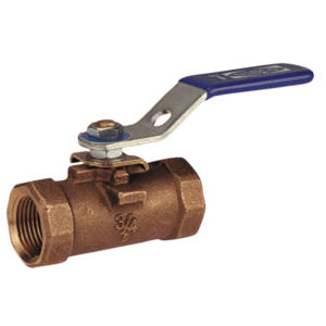 NIBCO One-Piece Bronze Ball Valve - PTFE Seat, Bronze Trim-FIG No-T-560-BR-Y-20