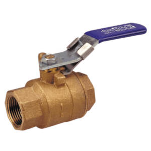 NIBCO Two-Piece Bronze Ball Valve - Full Port, Safety-Vent-FIG No-T-585-70-SV